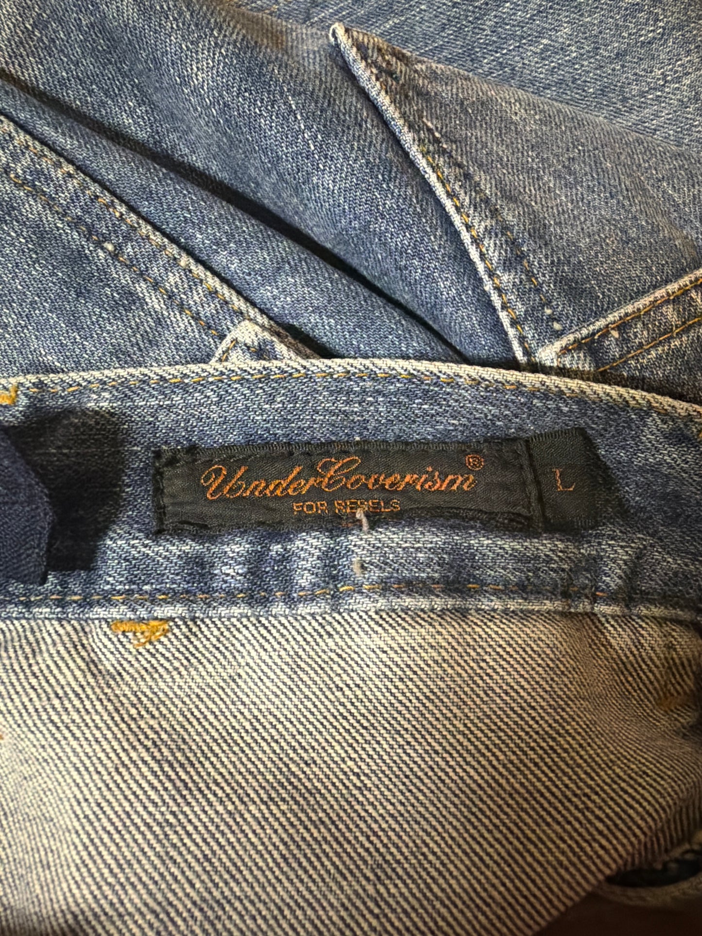 Undercover AW03 Paper Doll Reconstructed Hybrid Denim