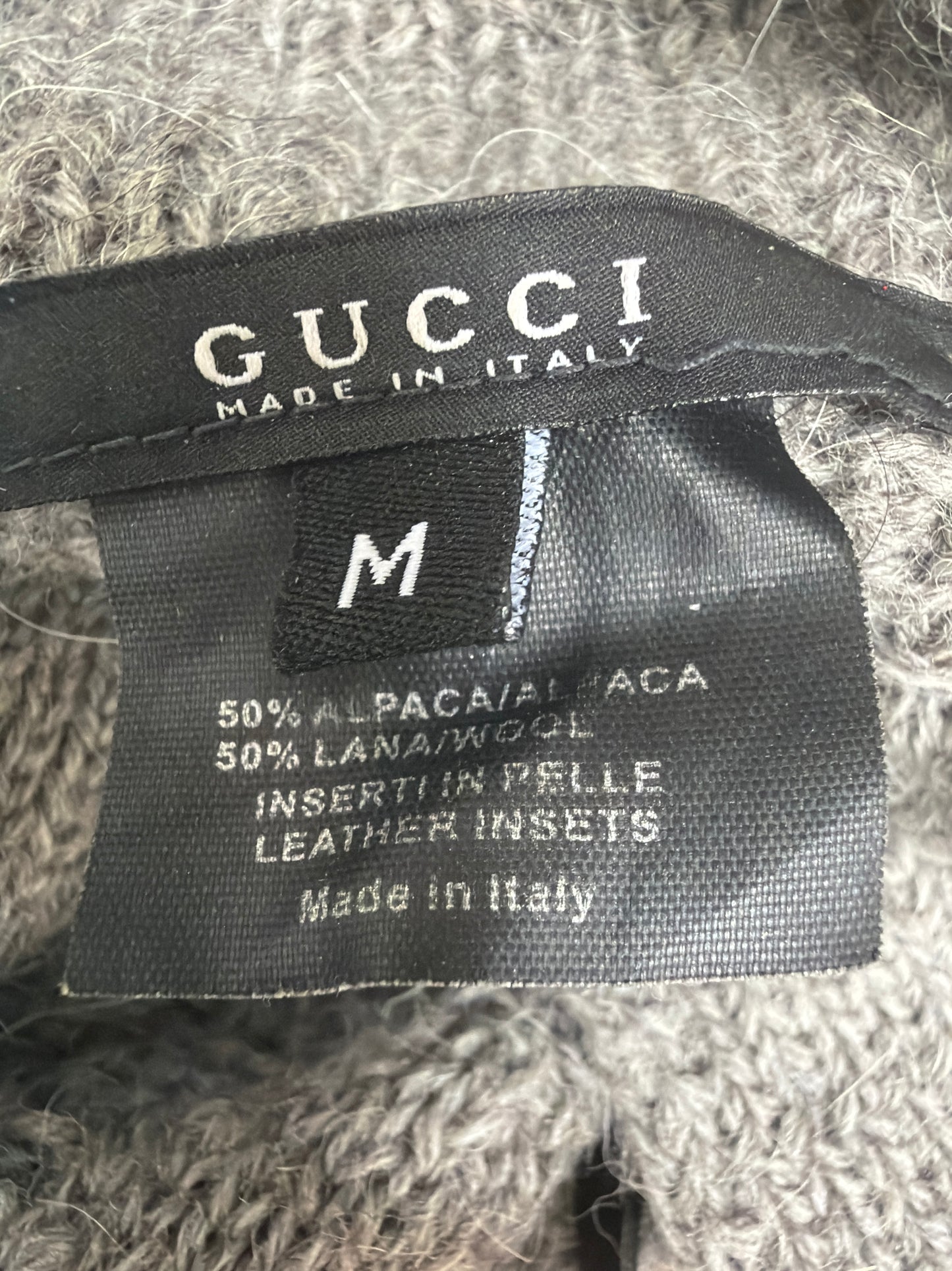 Gucci AW08 Buckle Lace Sweater