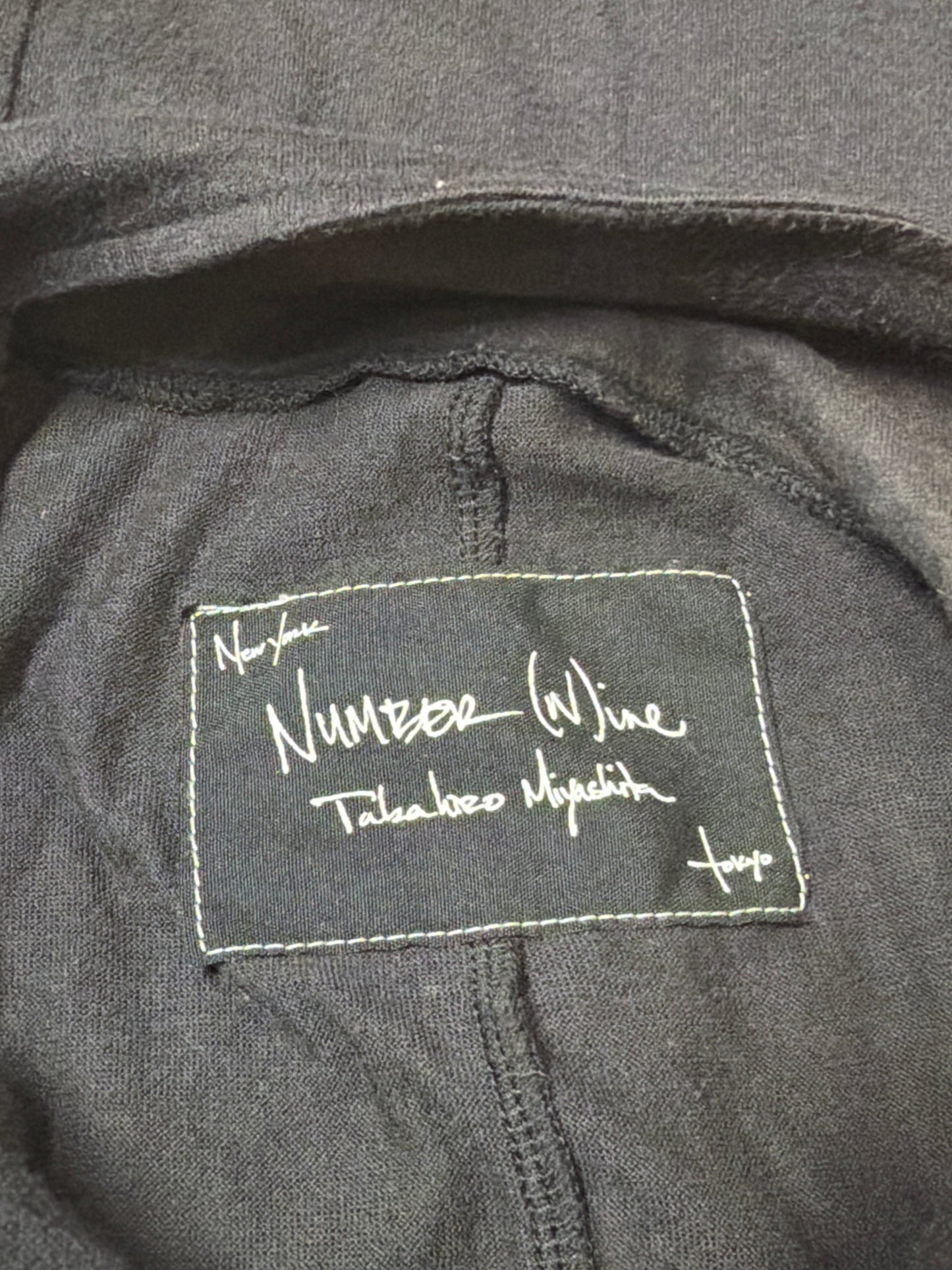 Number (N)ine SS08 Birds Runway Vest