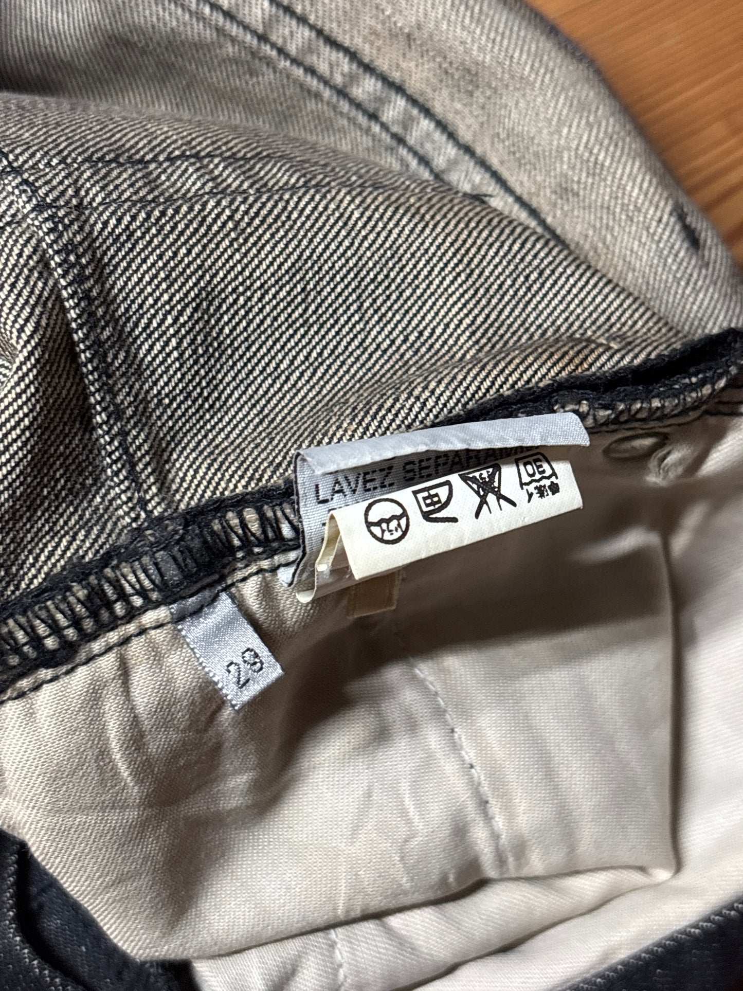 Dior Homme AW04 VOTC Clawmark Denim