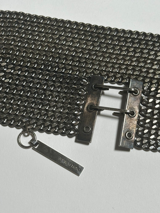 Dior Homme SS04 Chain Strip Belt