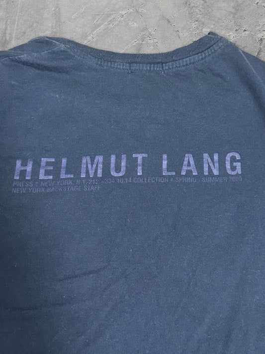Helmut Lang SS00 STAFF shirt