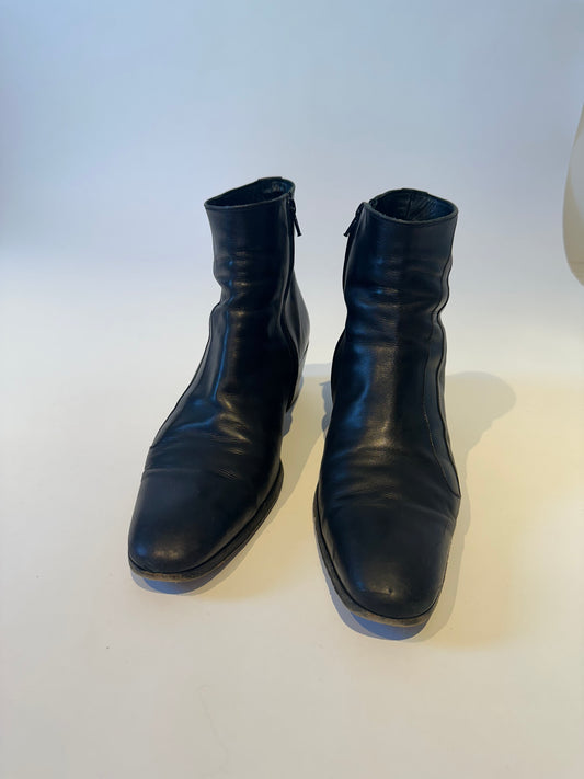 Dior Homme AW05 6.5 Heel Zip Boots