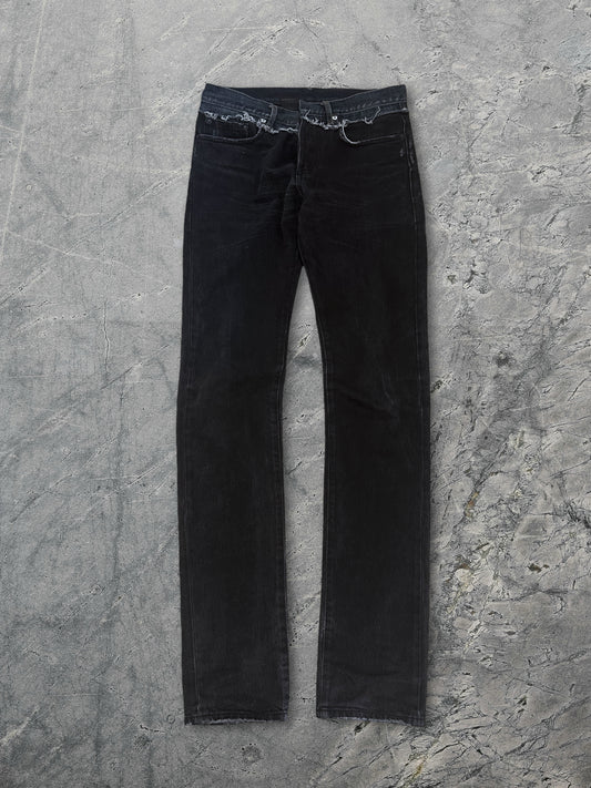 Dior Homme AW06 Cummerbund Denim