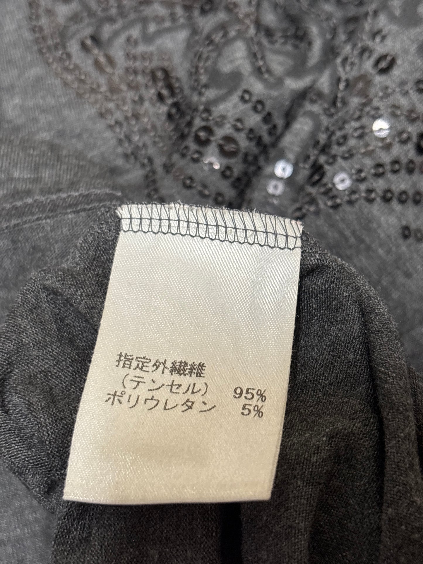Balmain Sequin Chest Tee