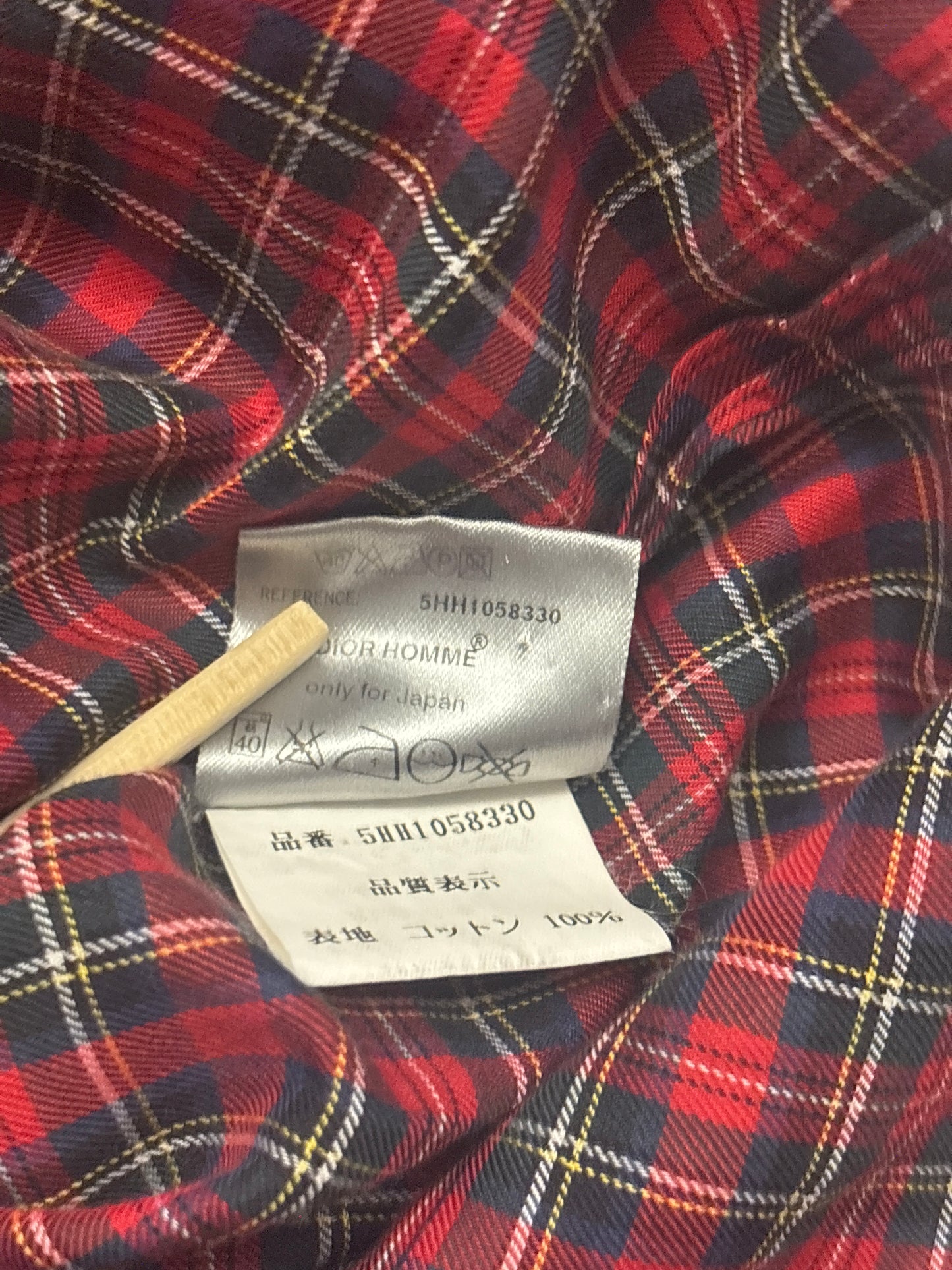 Dior Homme AW05 Runway Cleric Shirt