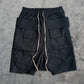 Rick Owens Creatch Cargo Pod Shorts