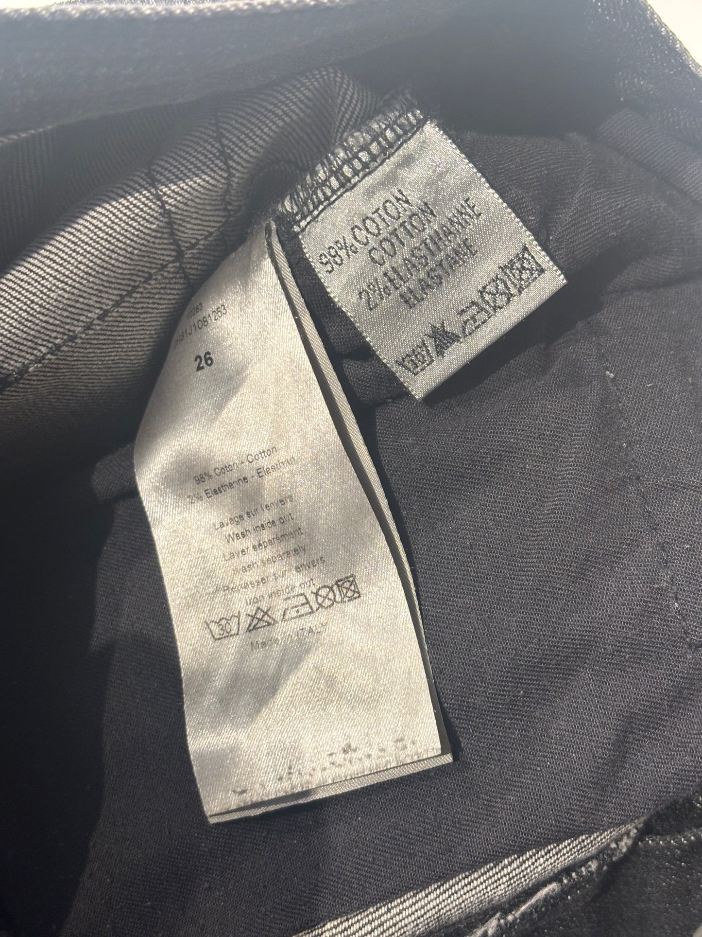 Dior Homme AW10 'Fuzzy Dream' Denim