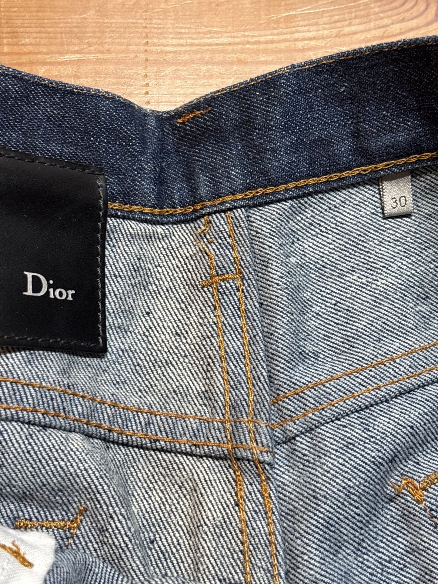 Dior Homme AW05 Unwashed Bootcut Denim