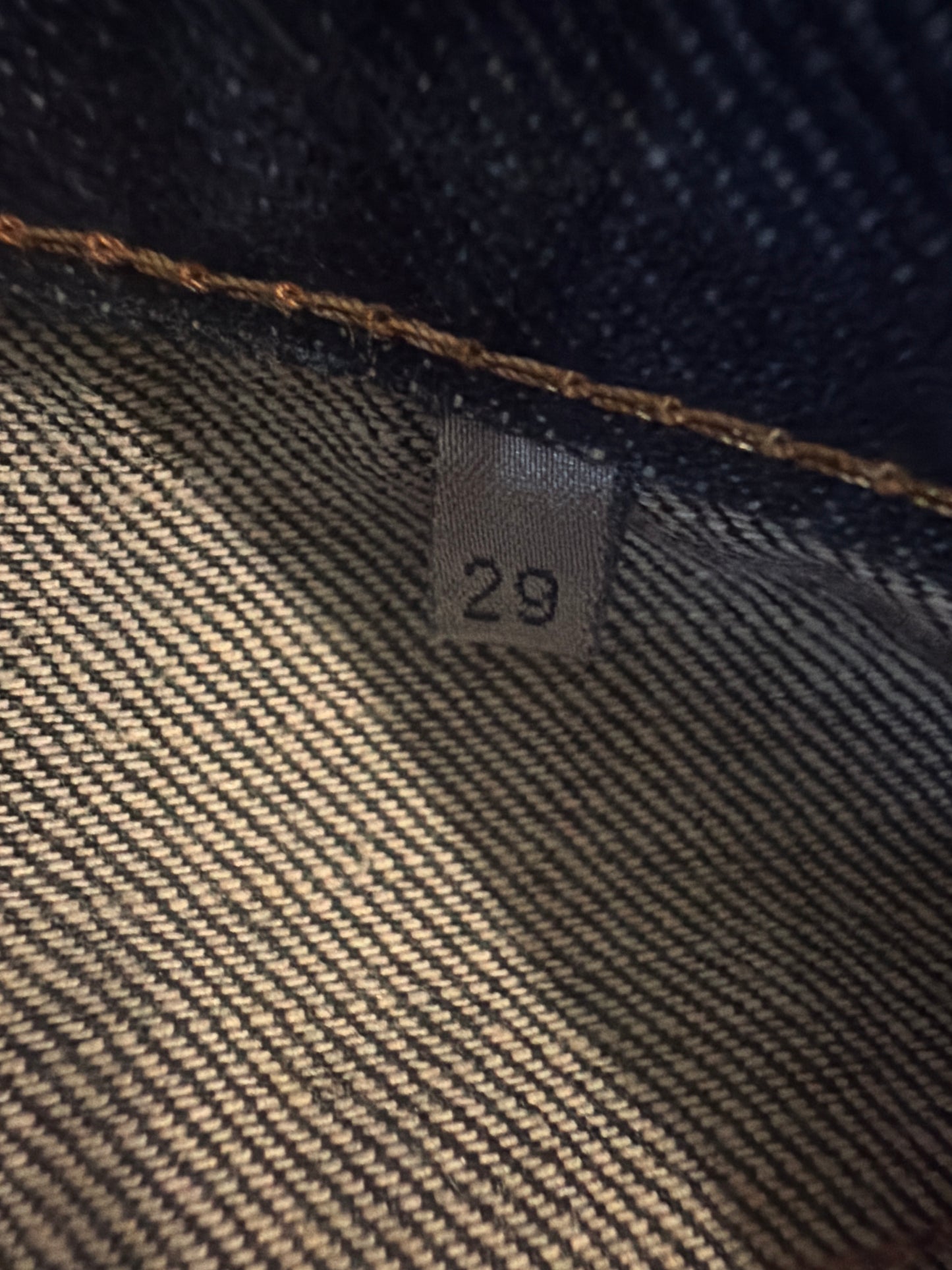 Dior Homme SS10 "Under My Truck" Denim