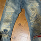 Undercover AW04 But Beautiful Red Yarn Denim