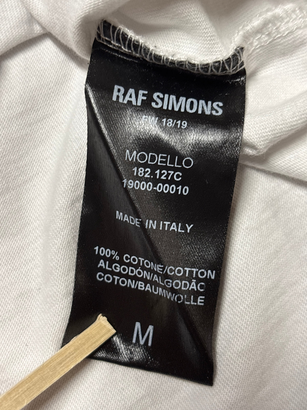 RAF Simons FW18 Christiane F Tee