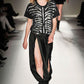 Balmain AW09 Runway Crystal Zebra Shirt