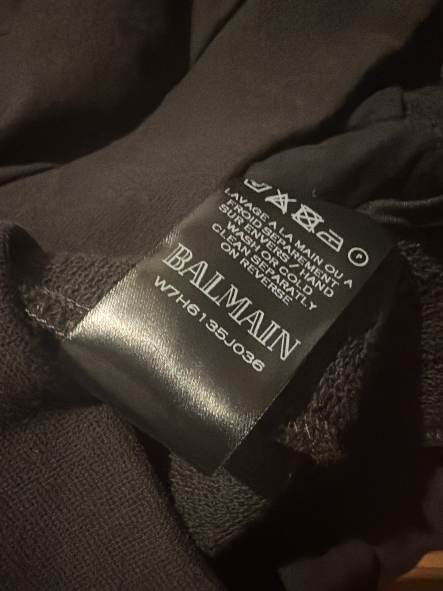 Balmain AW17 Zip Up Hoodie