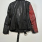 Balmain SS11 Runway Red Sleeve Leather Jacket