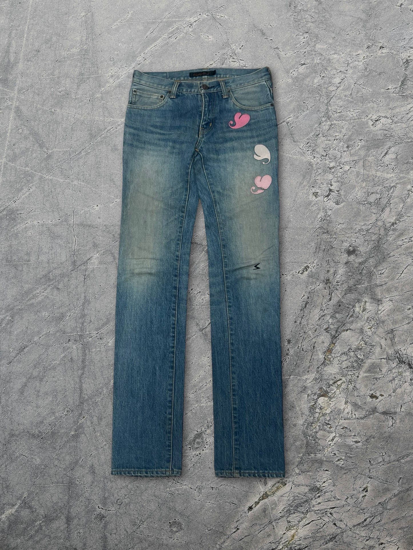 Undercover AW05 Arts and Crafts Heart Denim