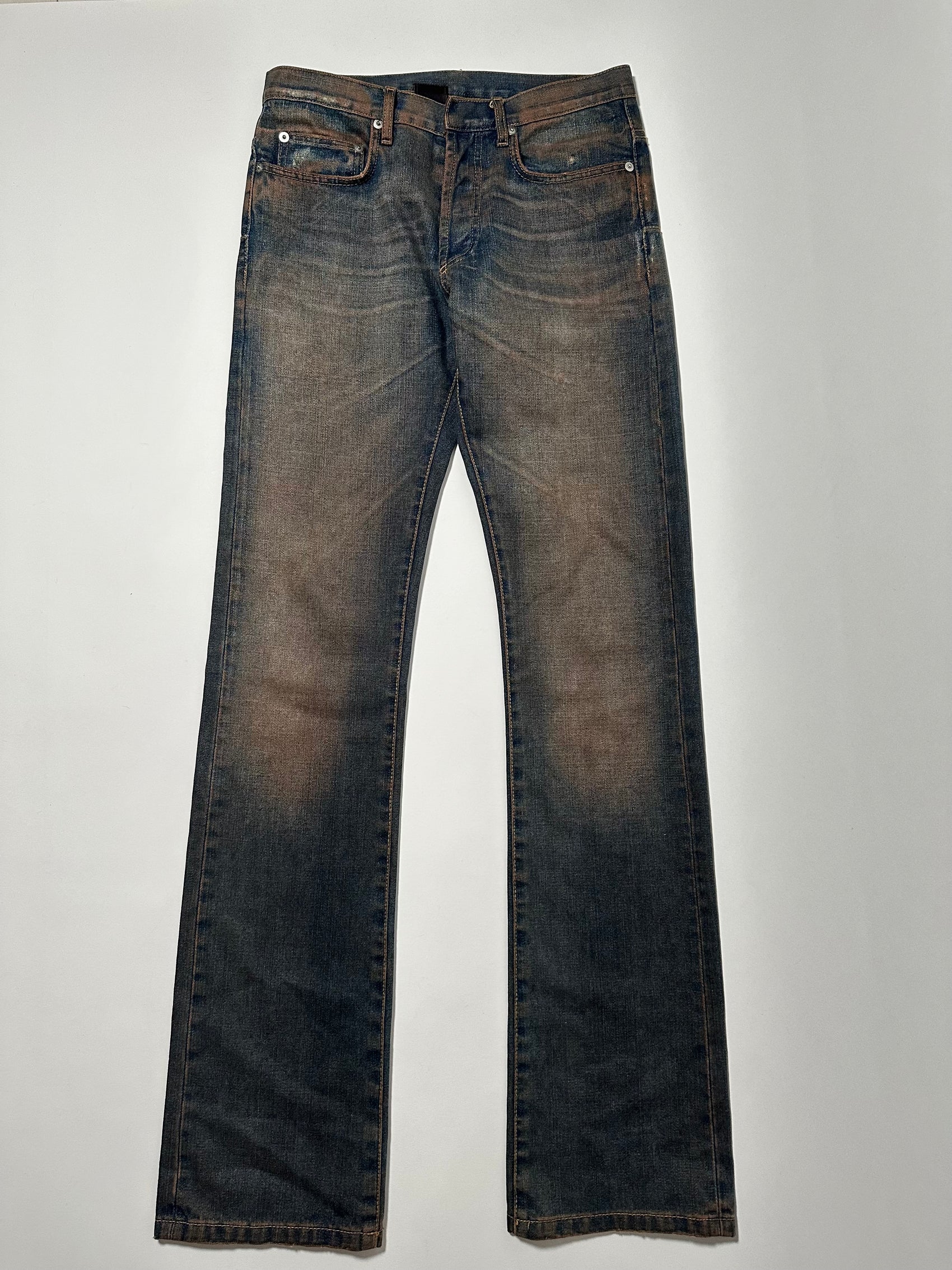 Dior Homme AW05 Bootcut Rust Denim