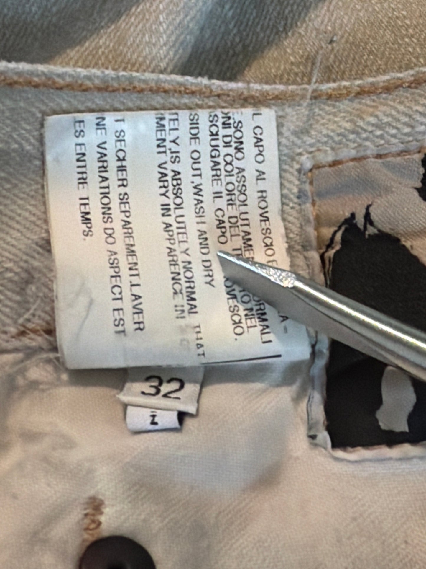 Rick Owens FW07 DU5353 Detroit Denim