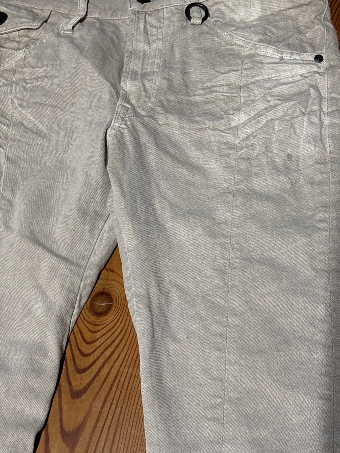 Julius SS09 Sand Wash Spiral Denim