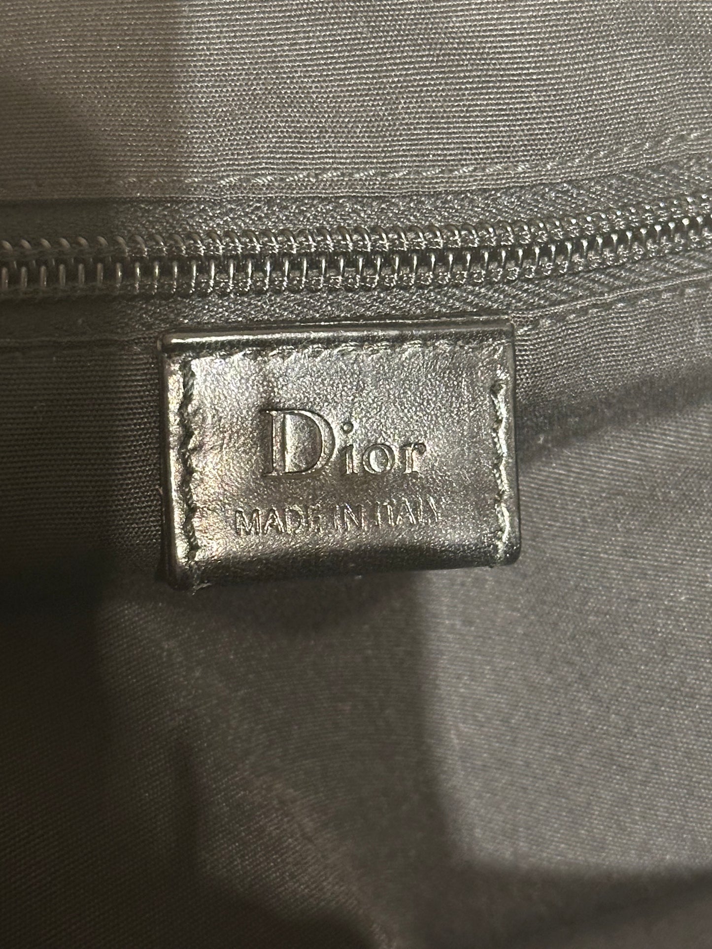 Dior Homme SS07 Silver Deville Duffle Bag