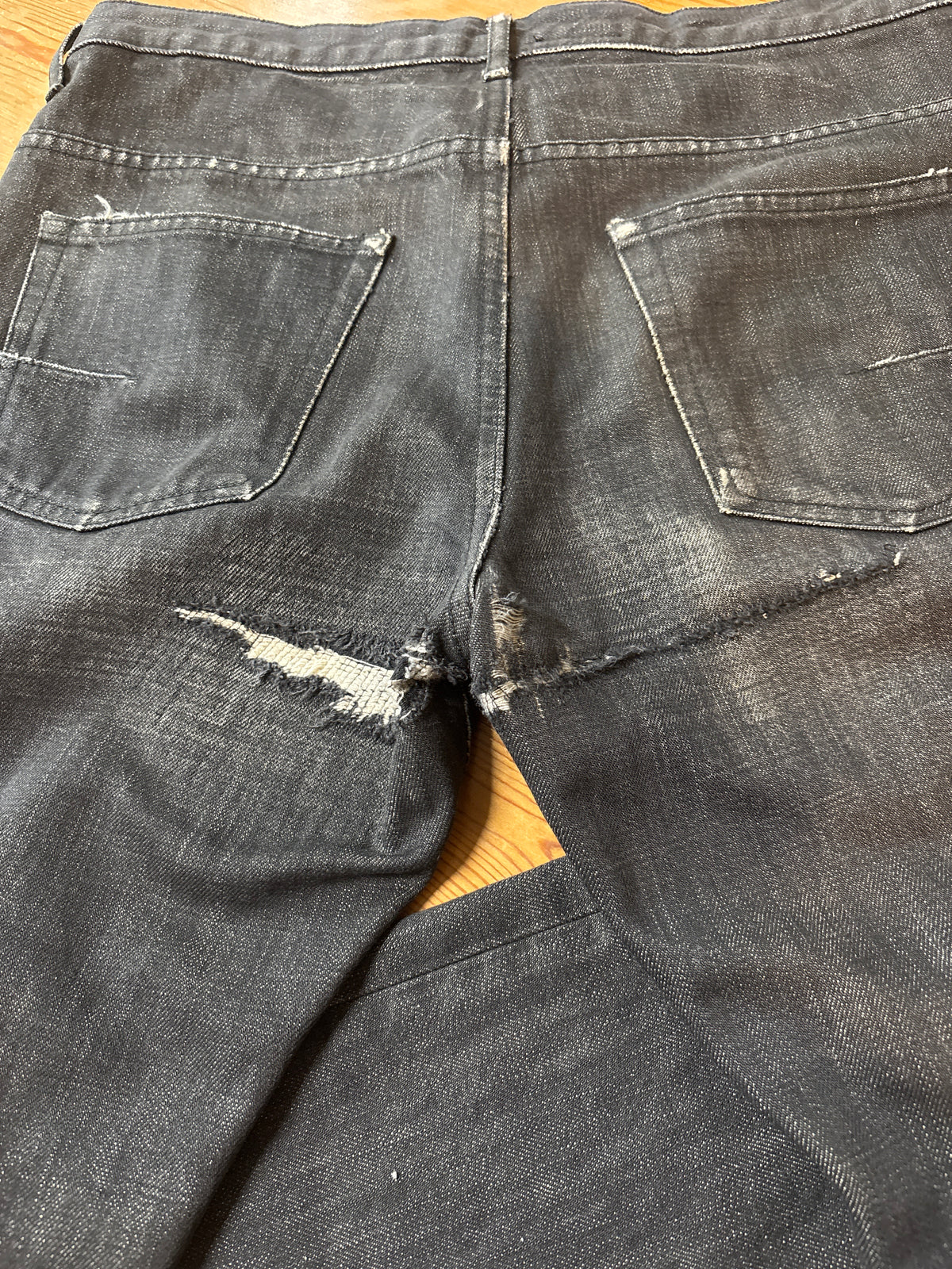 Dior Homme SS03 Clawmark Denim