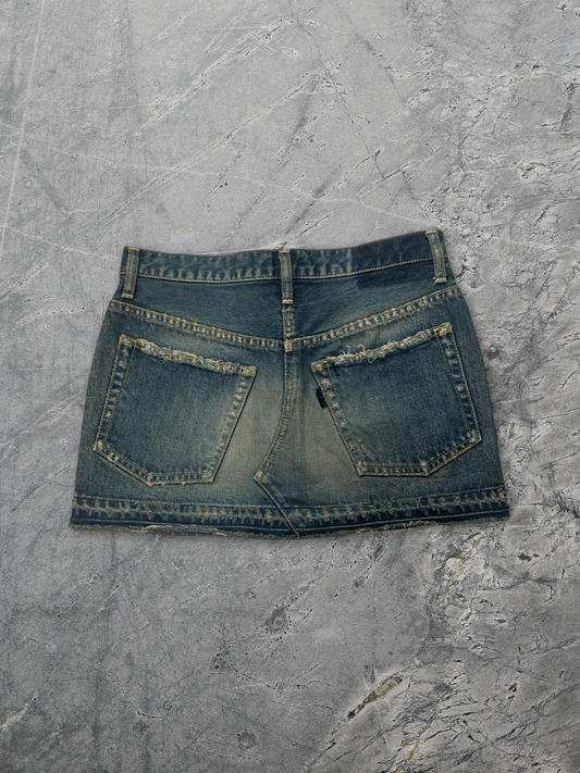 Undercover AW09 Apple Patch Denim Skirt