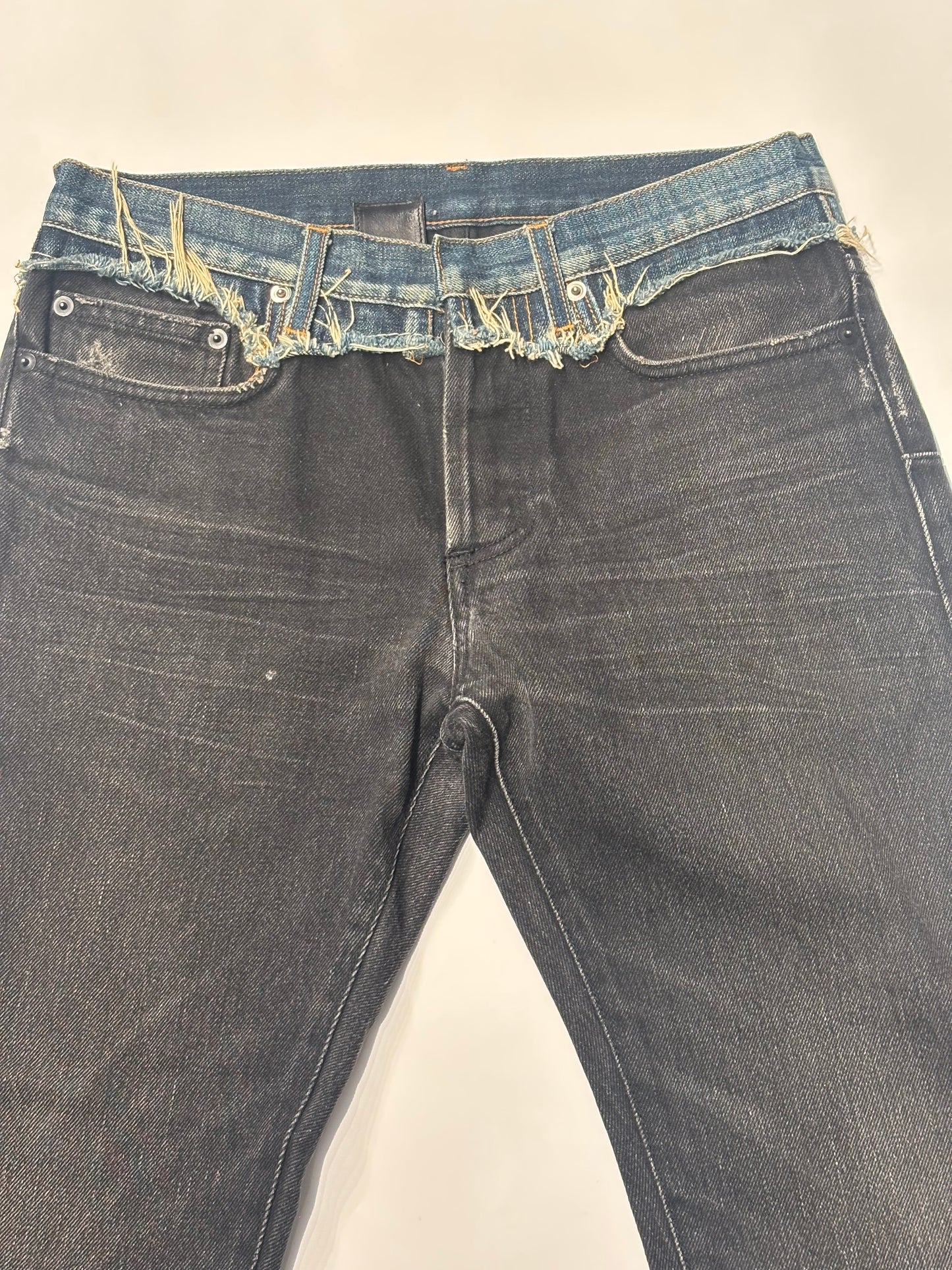 Dior Homme AW06 Bootcut Cummerbund Denim