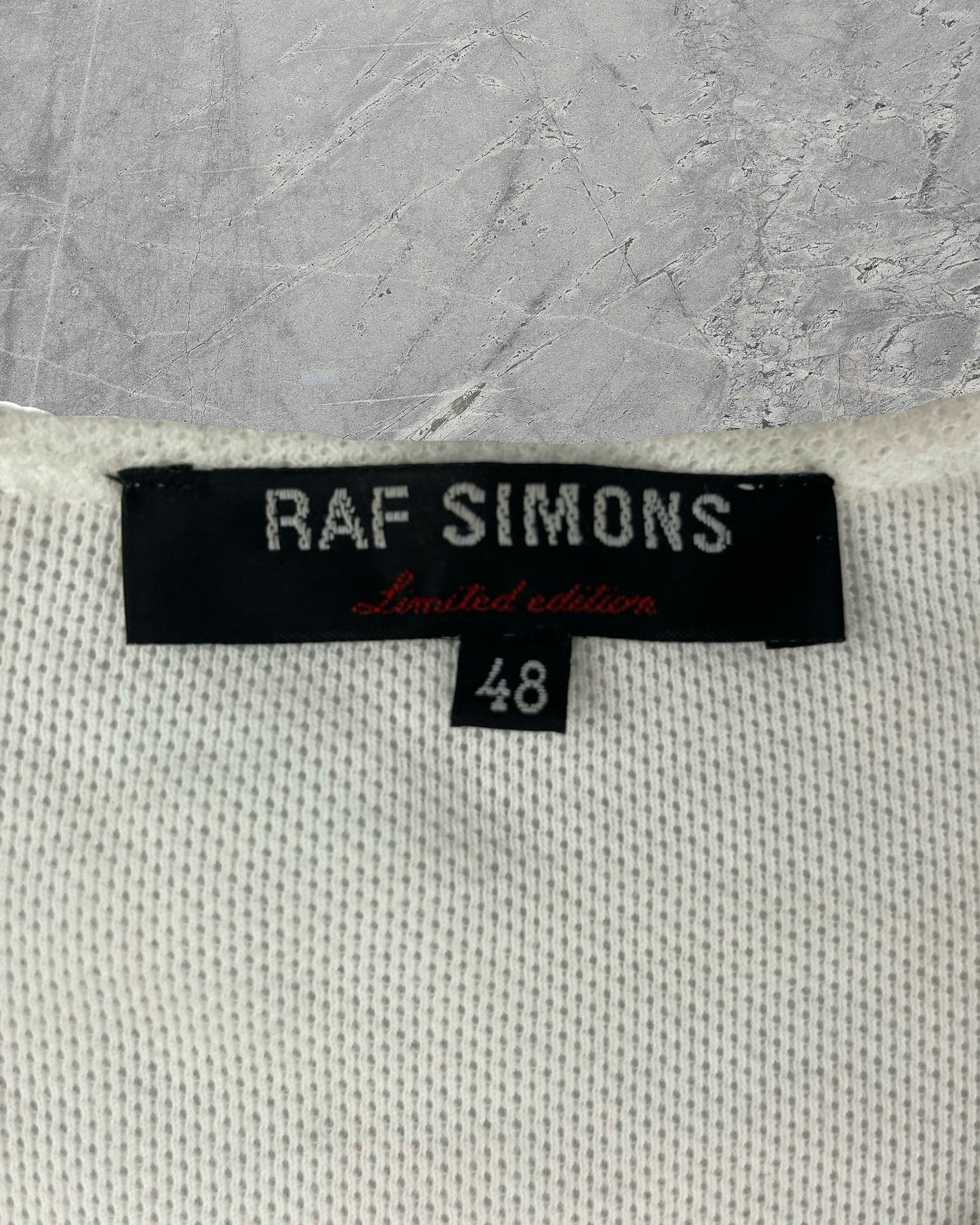 Raf Simons SS02 Revolution Mesh Tee Limited Edition Rare