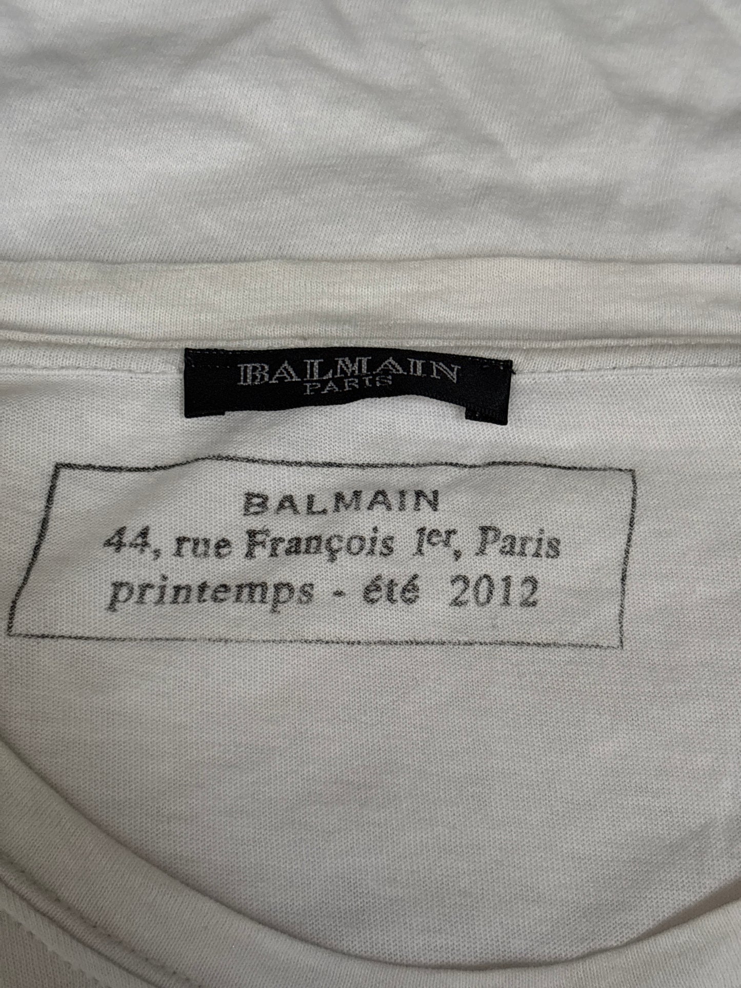 Balmain SS12 Feather Tee