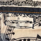 Number (N)ine AW08 Pain Darted Denim