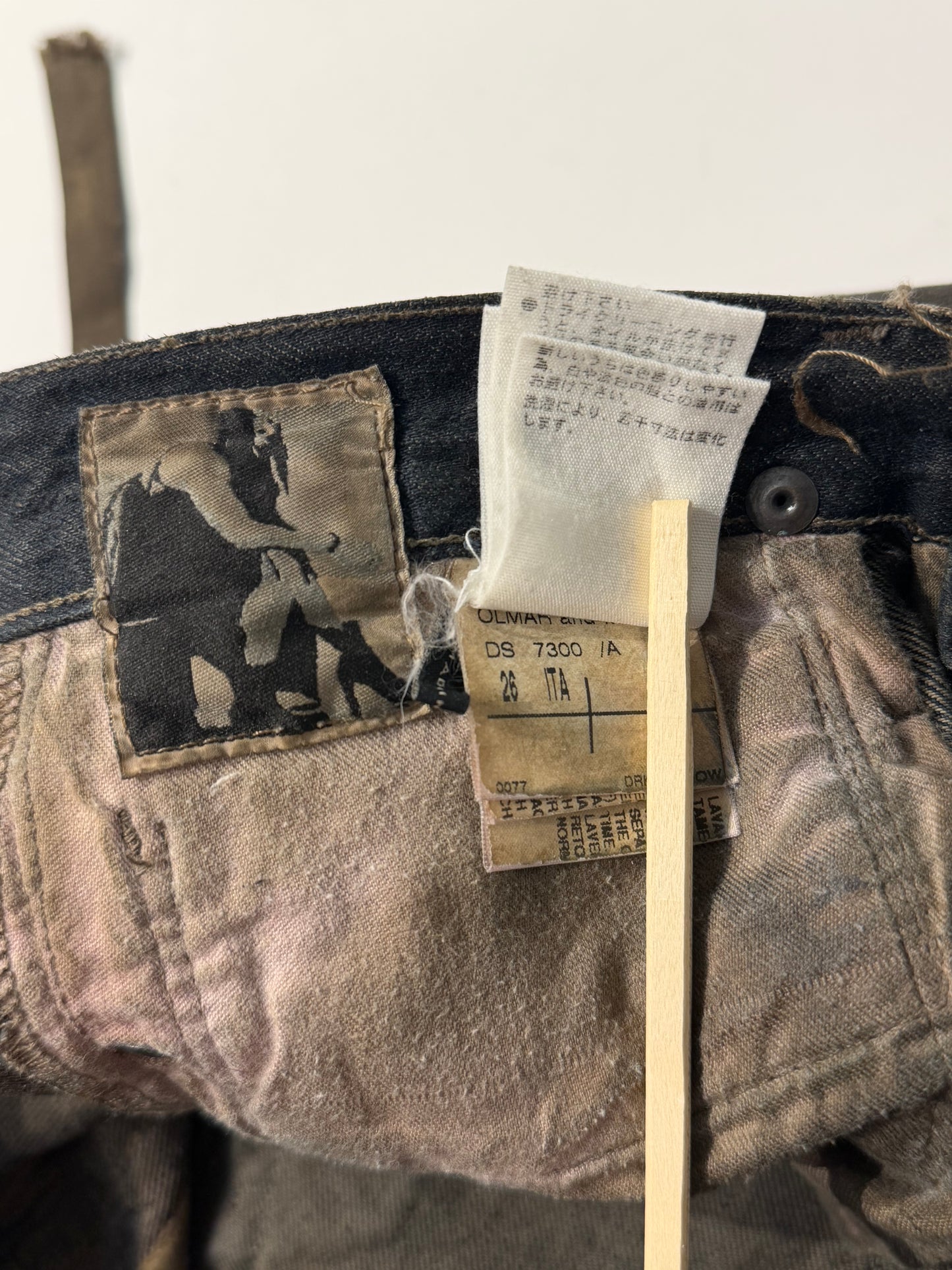 Rick Owens FW08 Dust Jeans