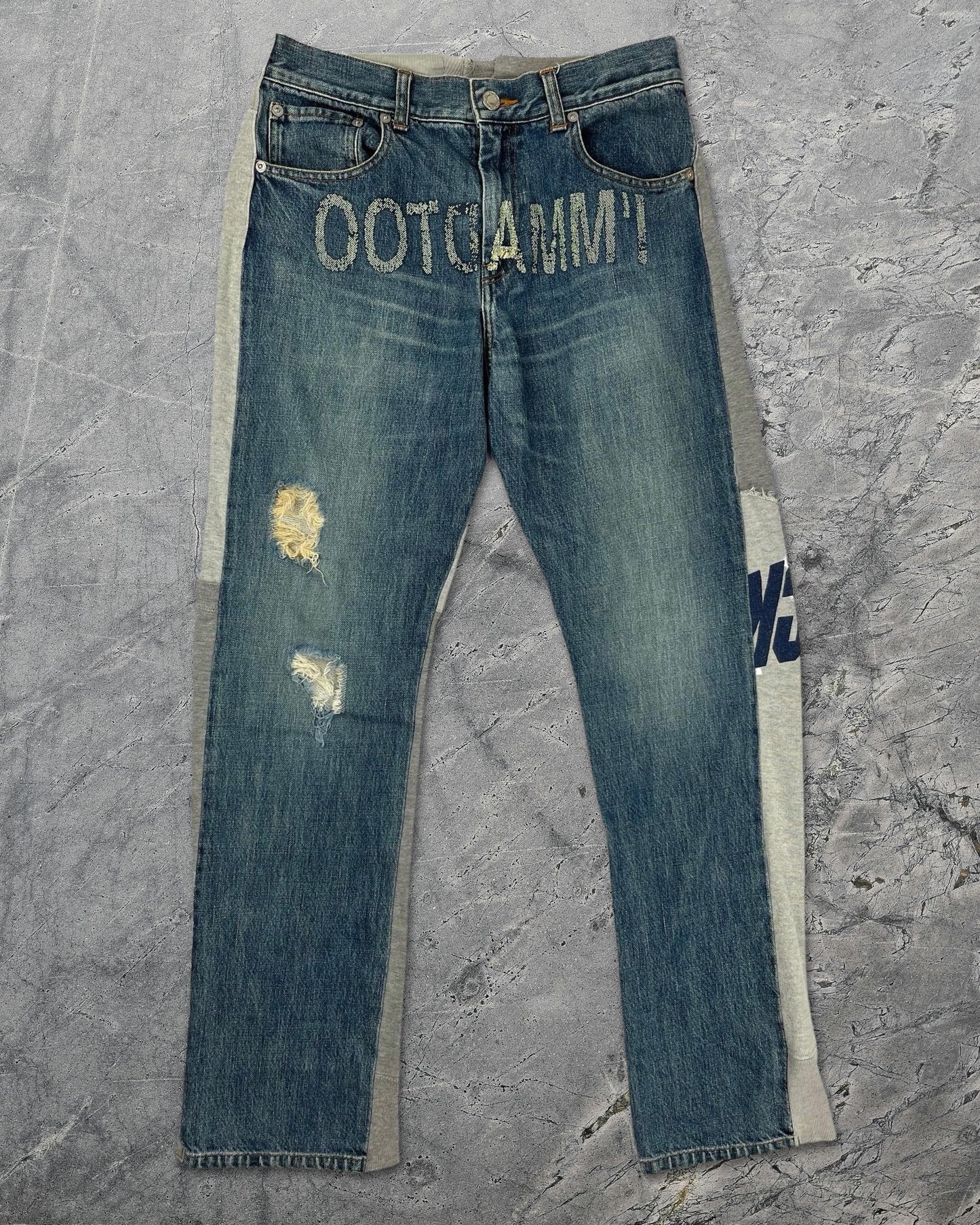 Undercover AW02 IMMADTOO Hybrid Denim