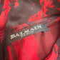 Balmain SS11 Paint Splatter Silk Top