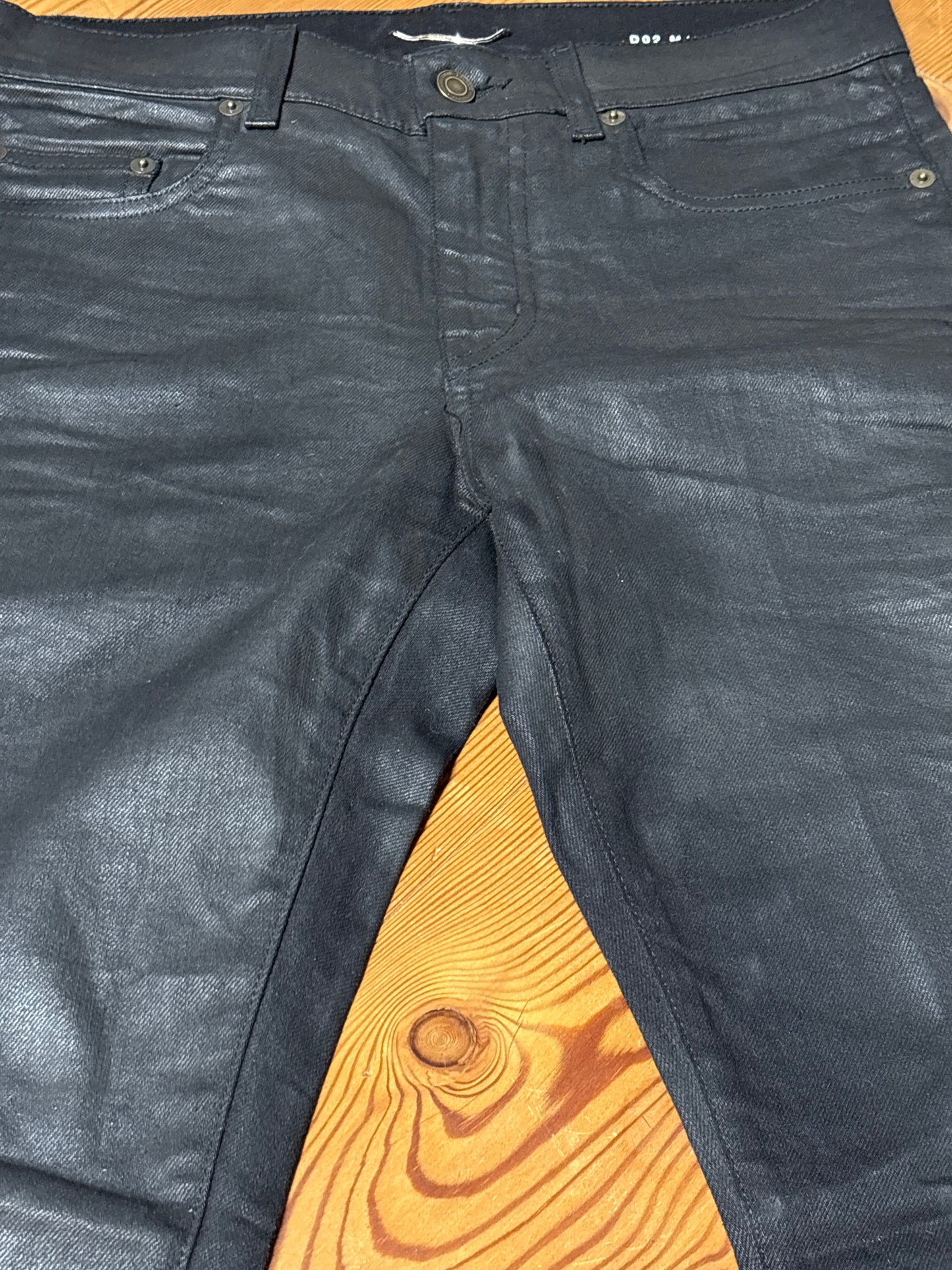 Saint Laurent AW15 D02 Waxed Denim