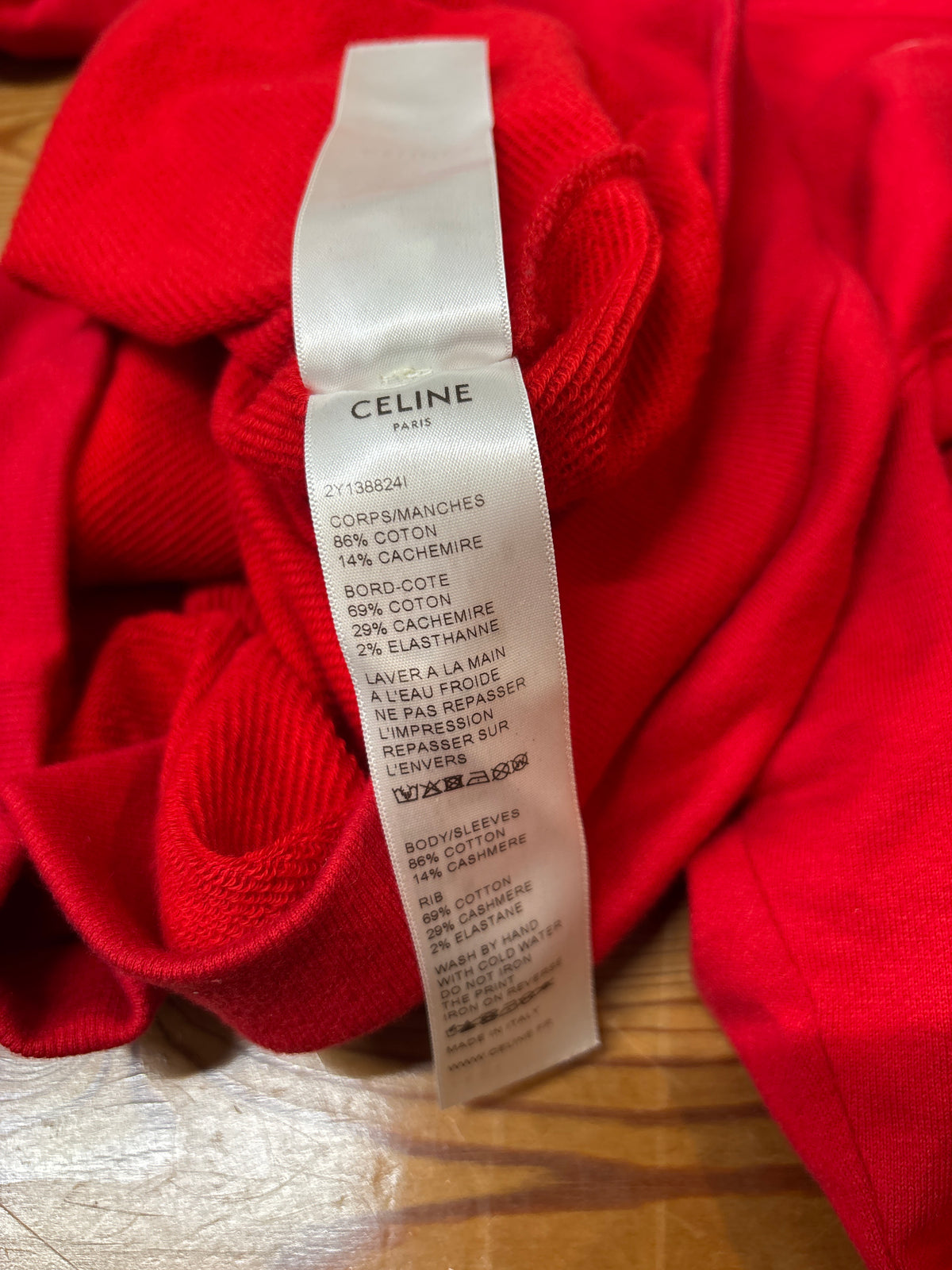Celine SS20 My Own Worst Enemy Crewneck Sweater