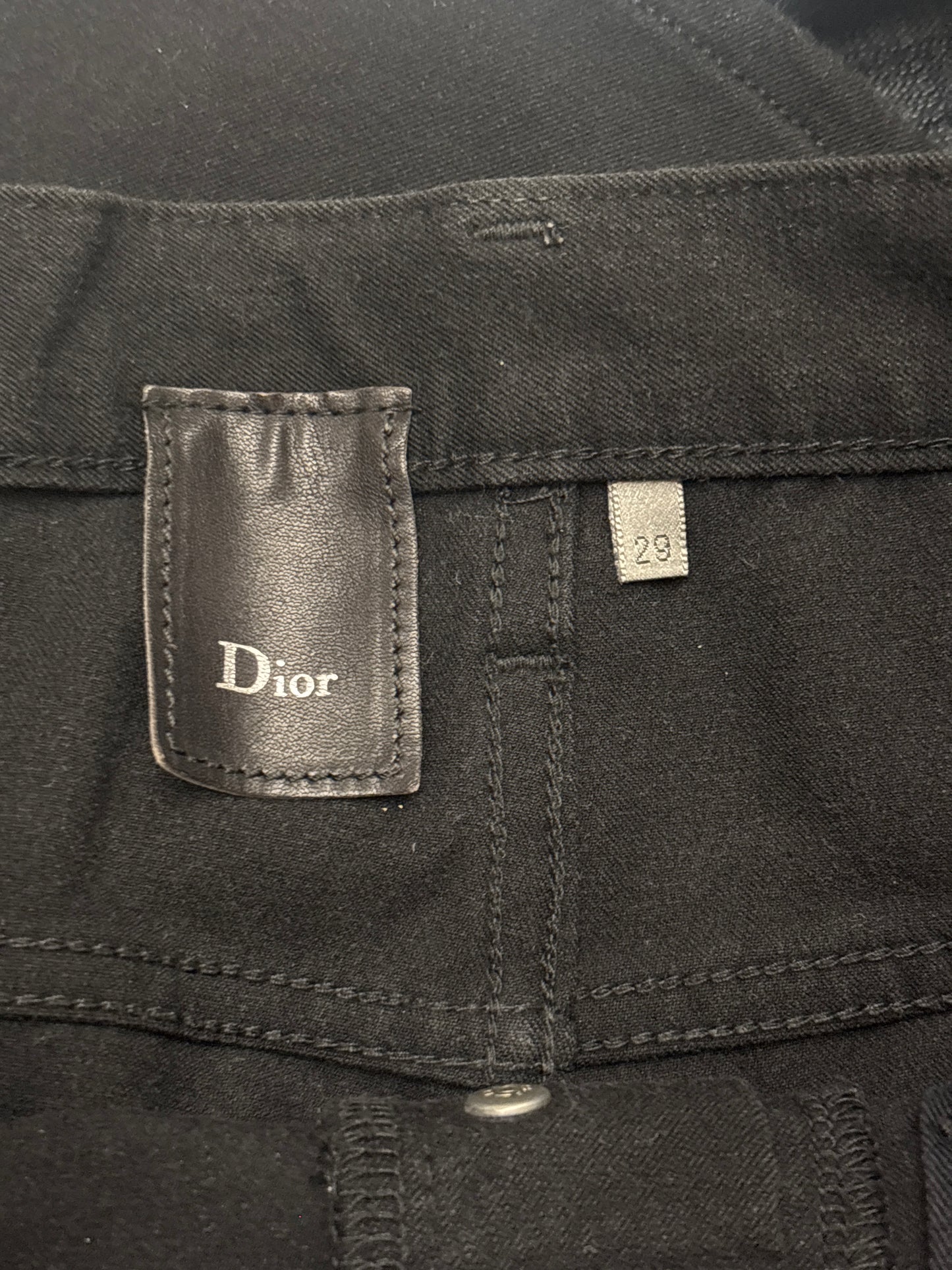 Dior Homme SS07 Super Slender Runway Denim