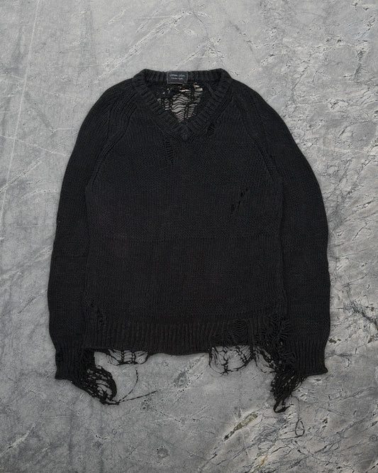 Number (N)ine SSAW2003 Touch Me I’m Sick Distressed Knit