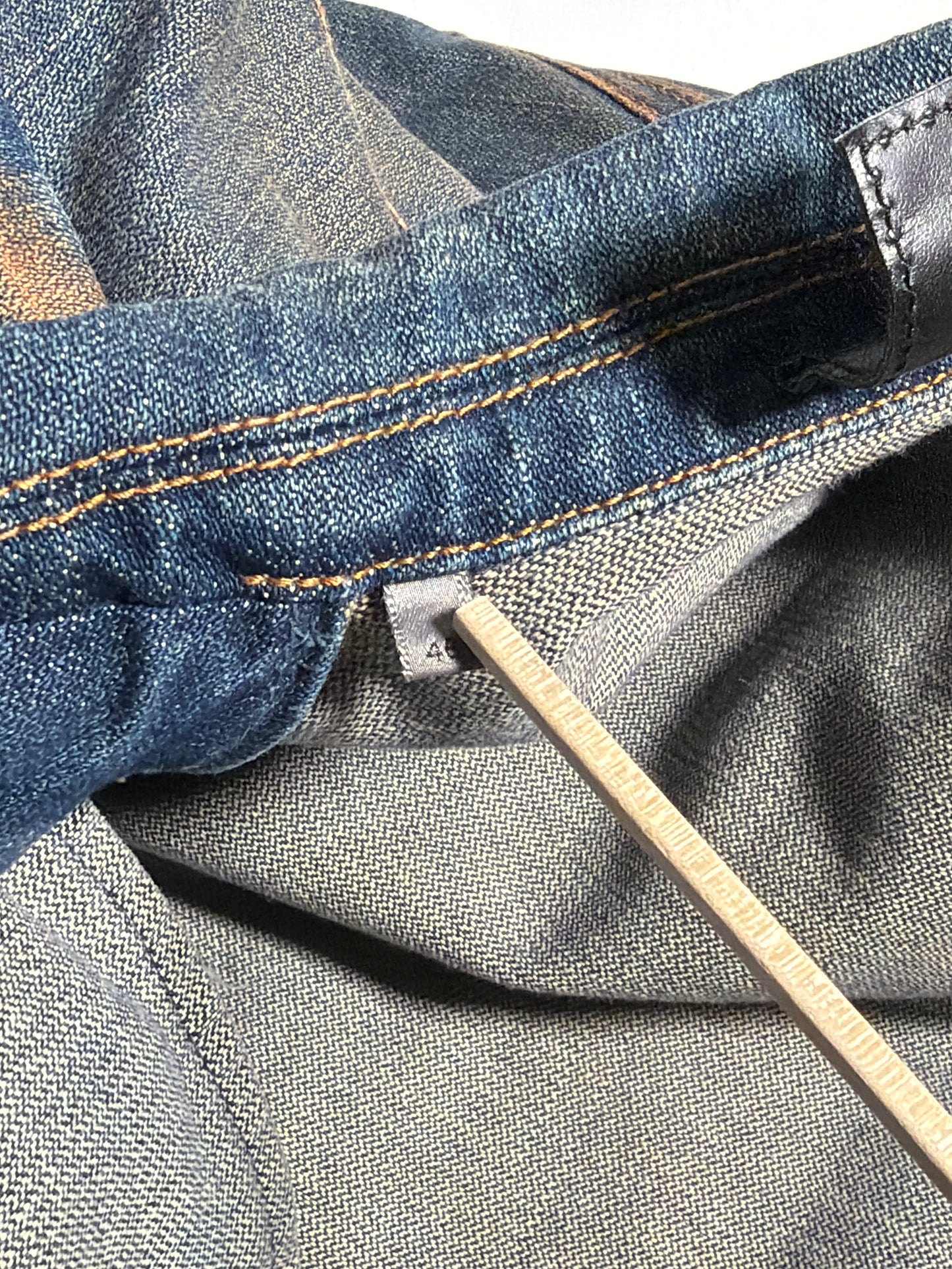 Dior Homme SS05 Rust F2 Denim Jacket