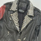 Balmain SS11 Runway Red Sleeve Leather Jacket