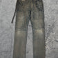 Rick Owens FW07 Double Layer Aircut Denim Dust Wash