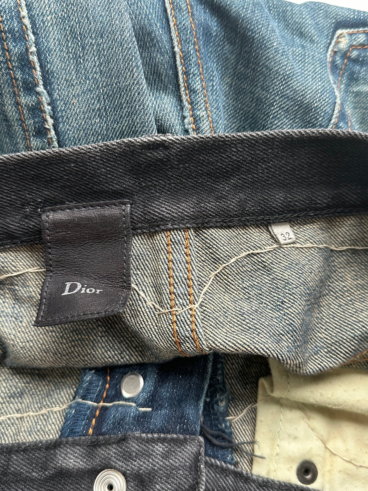 Dior Homme AW06 Cummerbund Denim