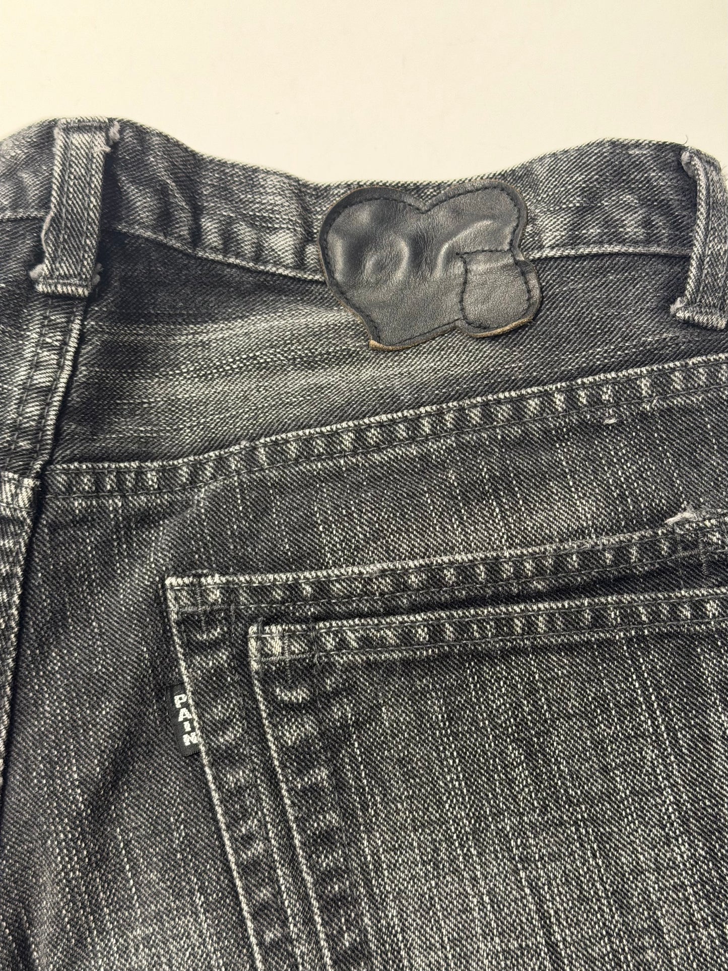 Number (N)ine SS04 Double Pocket Flare Jeans