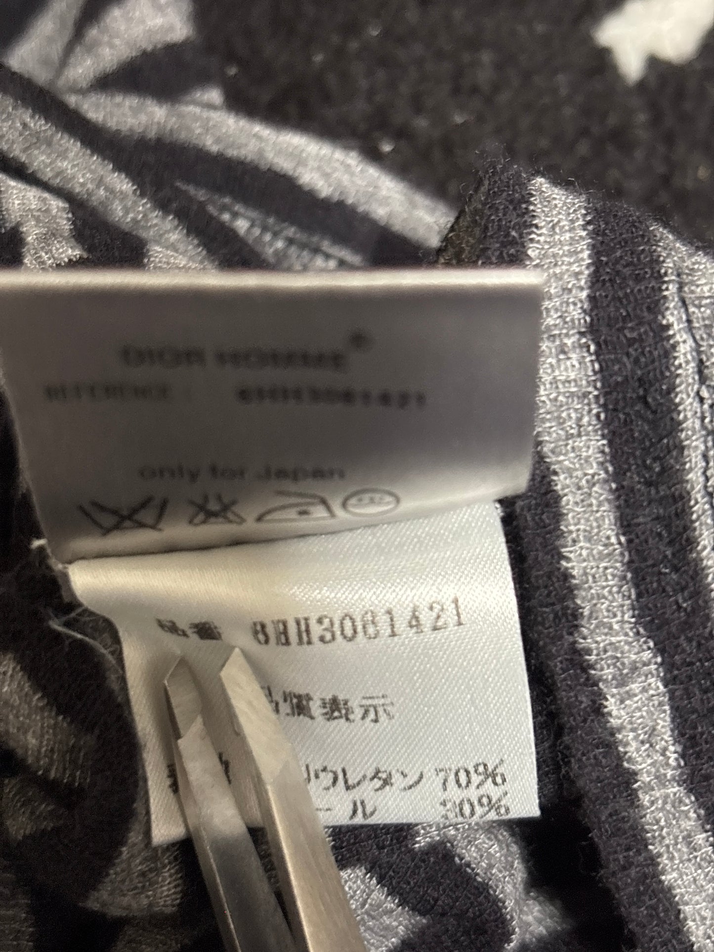 Dior Homme AW06 Cross Pocket Wool Polo