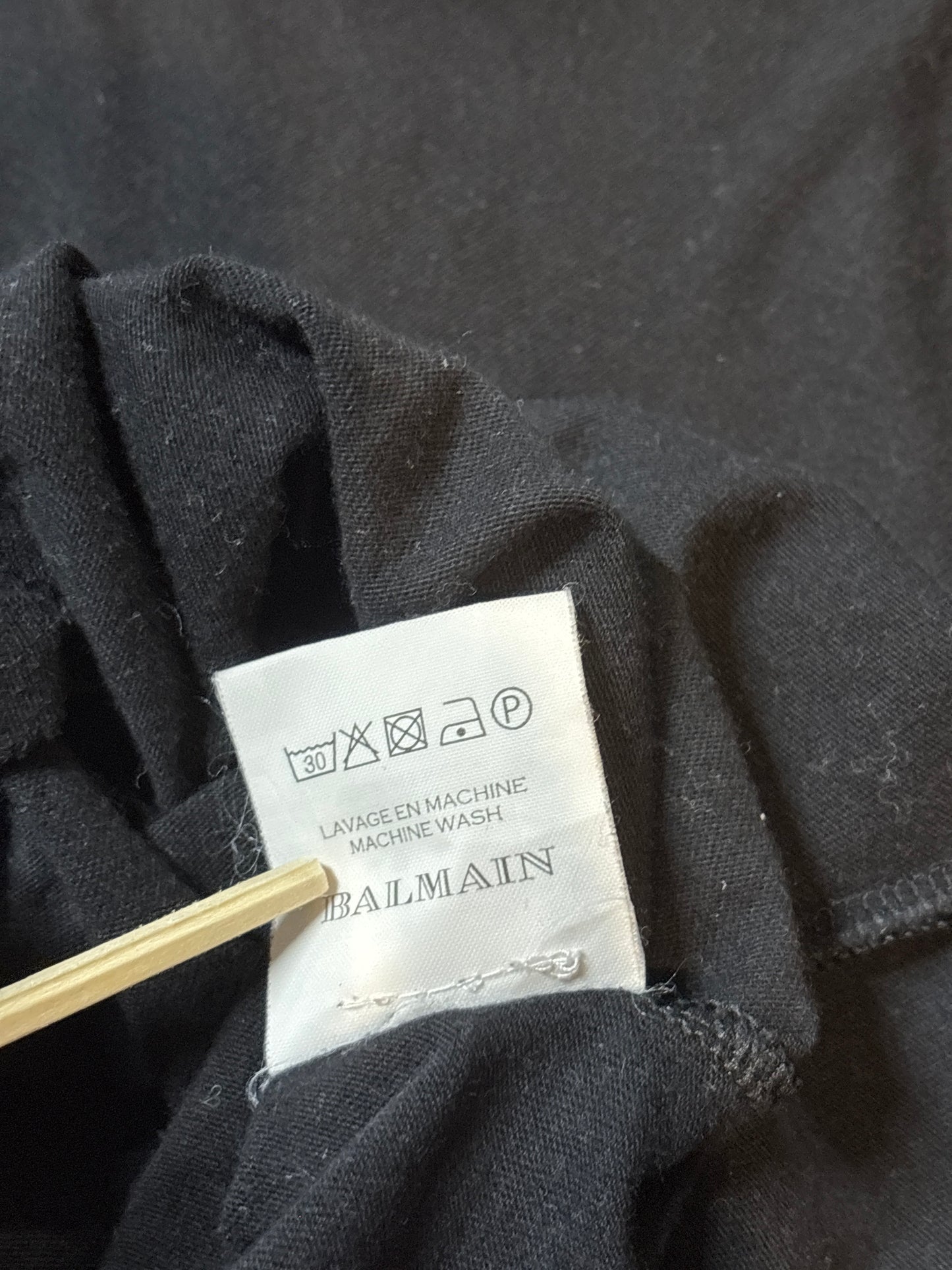 Balmain Decarnin Era Distressed Tee