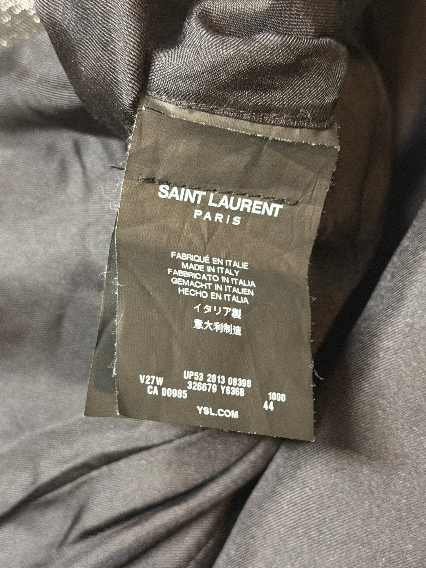 Saint Laurent AW13 Glitter Blazer