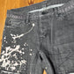 Hysteric Glamour Paint Splatter Crash Denim