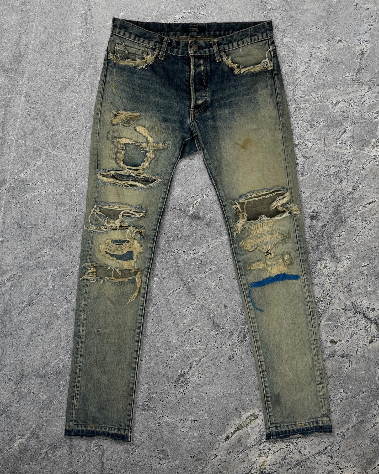 Undercover 68 Blue Yarn Denim