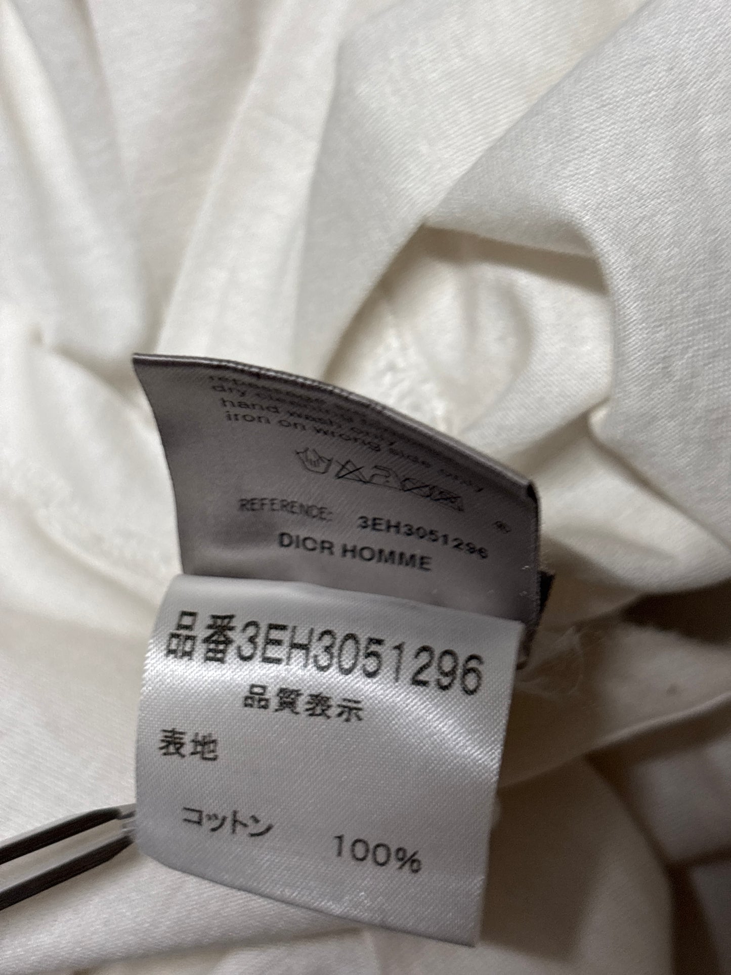 Dior Homme SS03 Follow Me Silhouette Long Sleeve