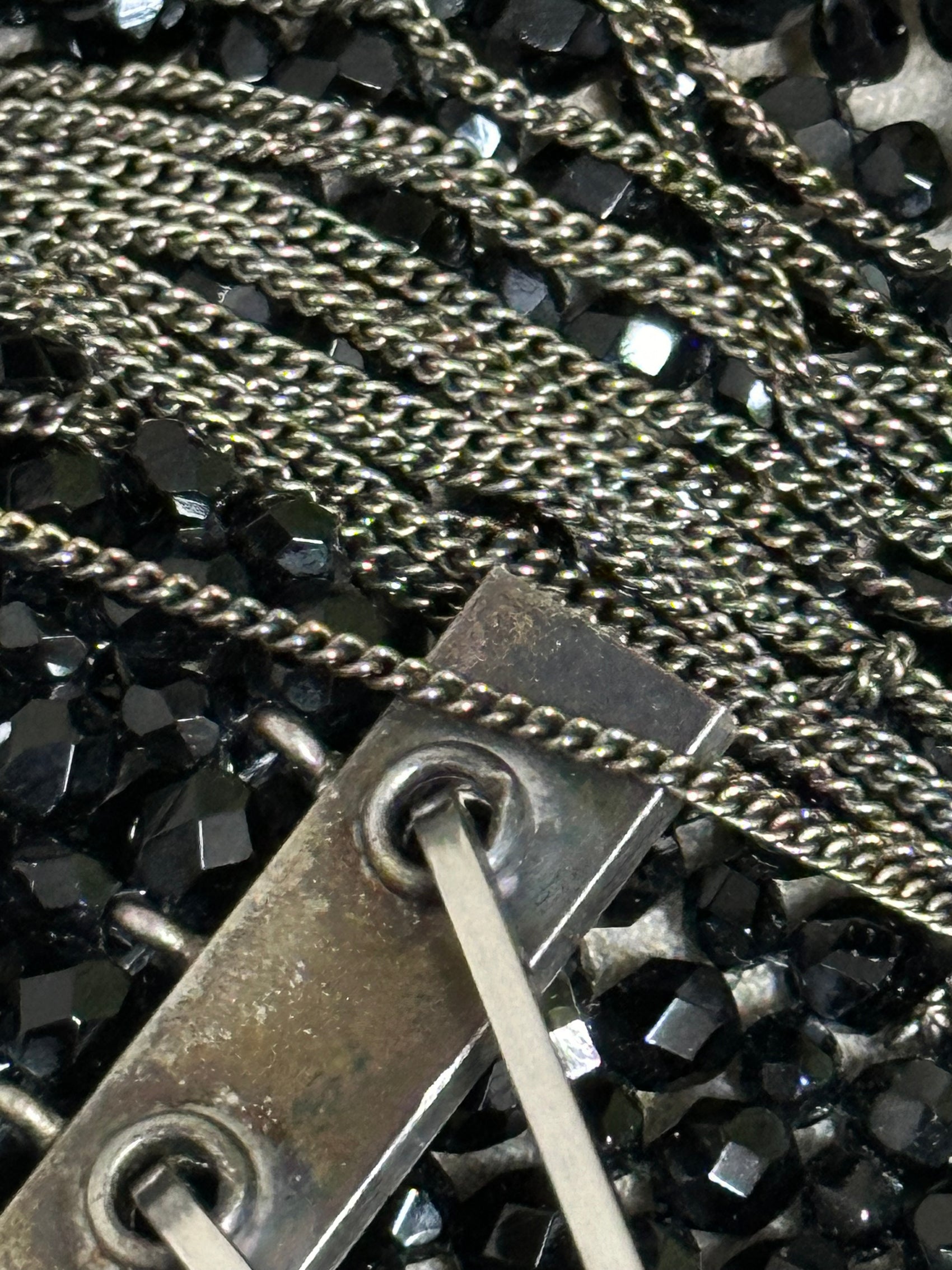 Dior Homme SS04 Strip Beaded Belt