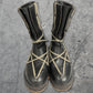 Rick Owens FW17 Glitter Lego Creeper Pentagram Boots